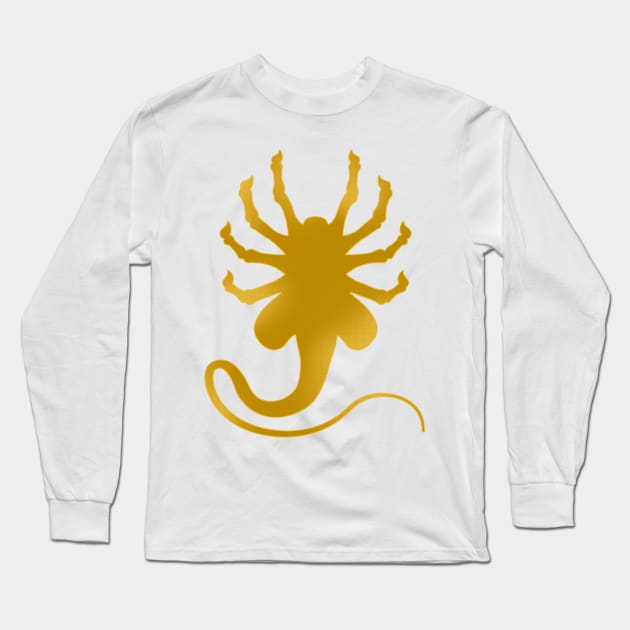 Facehugger Driver Long Sleeve T-Shirt by DCLawrenceUK